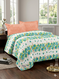 Sleepwell Whisper Premium 100% Cotton Double Bedsheet Set with 2 Pillow Covers