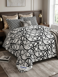 Sleepwell Whisper Premium 100% Cotton Double Bedsheet Set with 2 Pillow Covers
