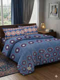 Sleepwell Whisper Premium 100% Cotton Double Bedsheet Set with 2 Pillow Covers