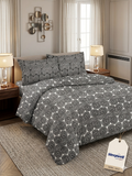 Sleepwell Whisper Premium 100% Cotton Double Bedsheet Set with 2 Pillow Covers